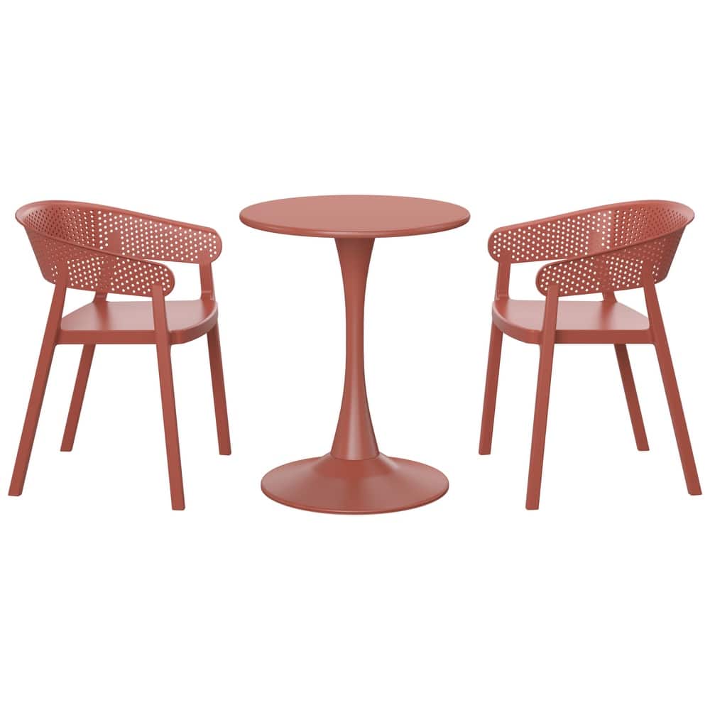 Frond and Form 2-Person Outdoor Round Dining Set
