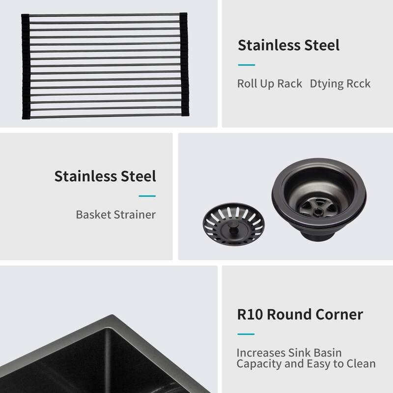 Stainless Steel 16 gauge Apron Front Kitchen Sink