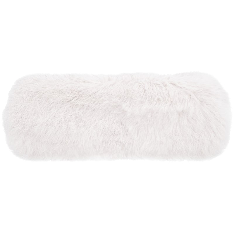 SAFAVIEH Couture Gaetane Sheepskin Ottoman