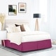 preview thumbnail 36 of 44, Nestl Pleated 14 inch Tailored Drop Bed Skirt - Soft Double Brushed Premium Microfiber Ruffle Bed Skirt