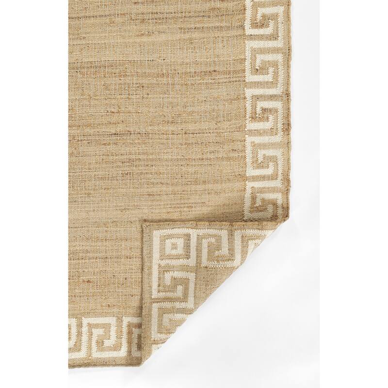 Erin Gates by Momeni Orchard Greek Key Hand Woven Wool and Jute Area Rug