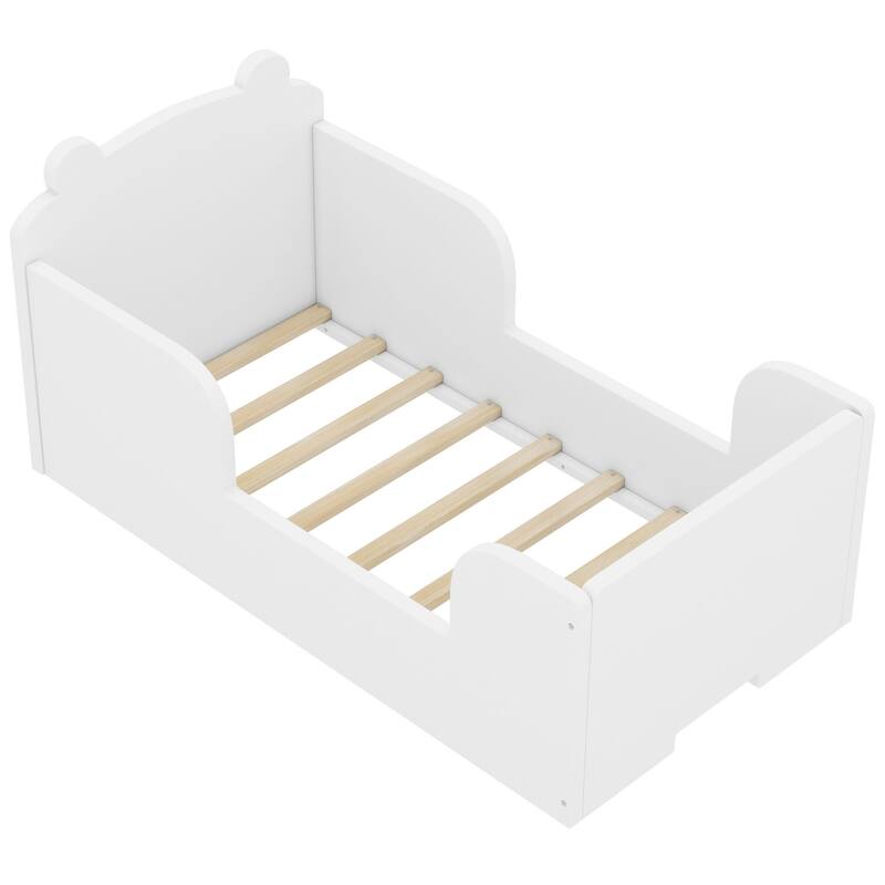 Cribs for boys and girls, bear shaped toddler beds