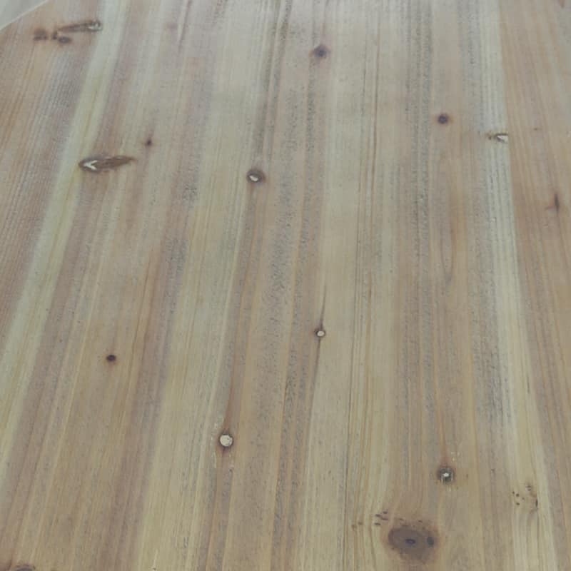 GDFStudio Cael Barrel Wood Coffee Table with Hollow Storage