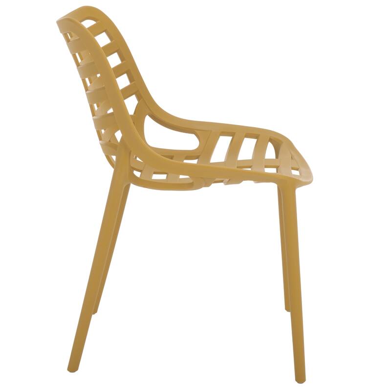 SAFAVIEH Outdoor Living Fufa Dining Chair (Set of 2) - 20"W x 24"D x 33"H