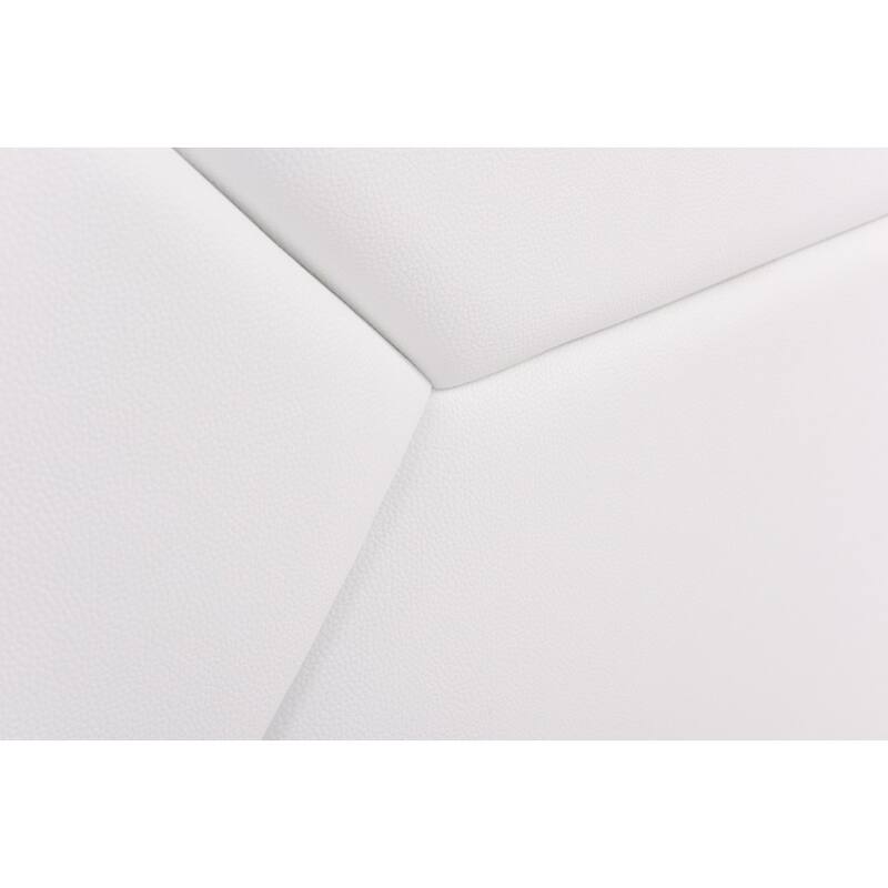 Modrest Candid Modern White Eastern King Bed