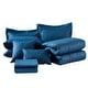 preview thumbnail 26 of 41, 10-piece Solid Color Microfiber Comforter and Sheets Set