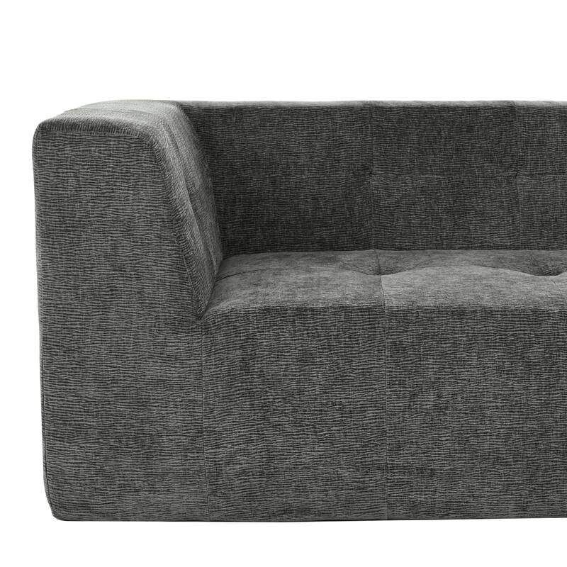 L-Shaped Modular Modular Combination Living Room Sofa Set Modern Minimalist Sofa, Upholstered Deep Seat Couches