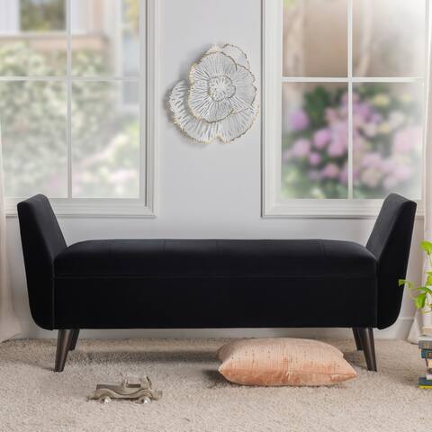 Carson Carrington Performance Fabric Stockholm Upholstered Entryway Storage Bench
