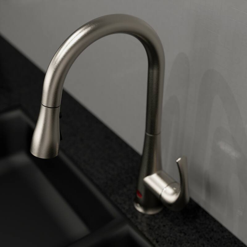 Belanger Single Handle Touchless Pull-Down Kitchen Faucet, Polished Chrome