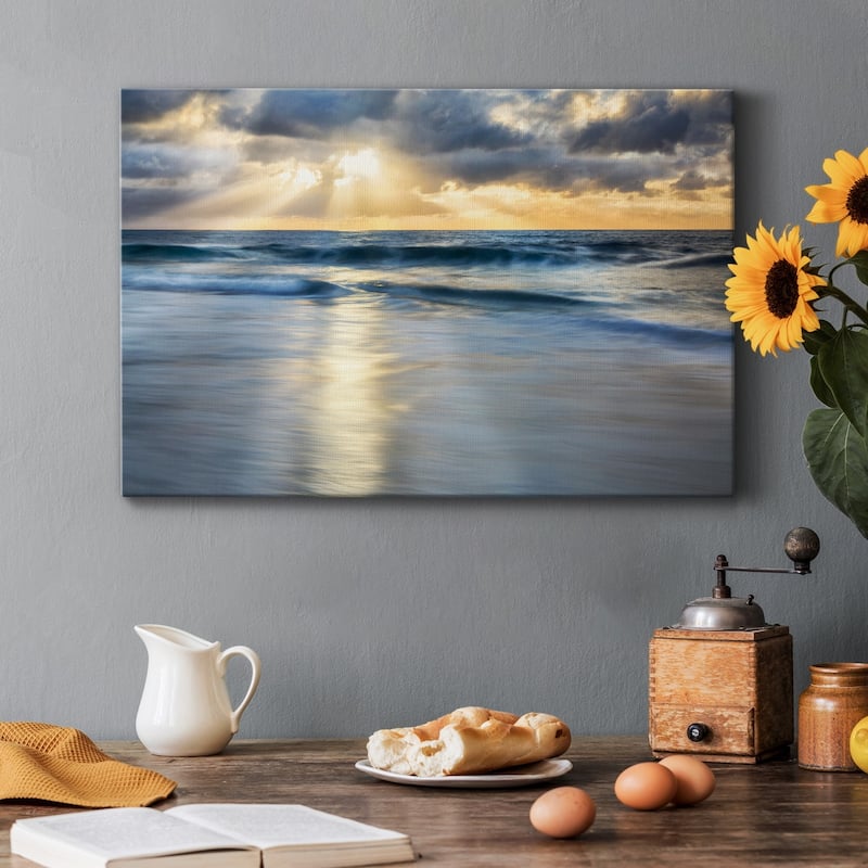 Cloudscape Shore Premium Gallery Wrapped Canvas - Ready to Hang