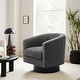 preview thumbnail 101 of 122, UIXE 360° Swivel Barrel Accent Chair Armchair For Living Room Single - Grey-Corduroy