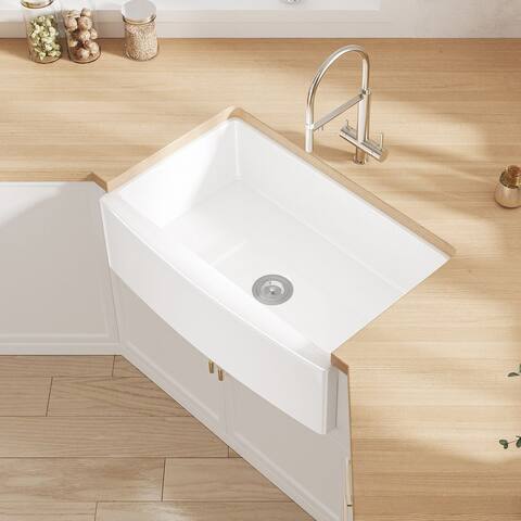 Eridanus Gibbous Arch Apron Farmhouse Kitchen Sink