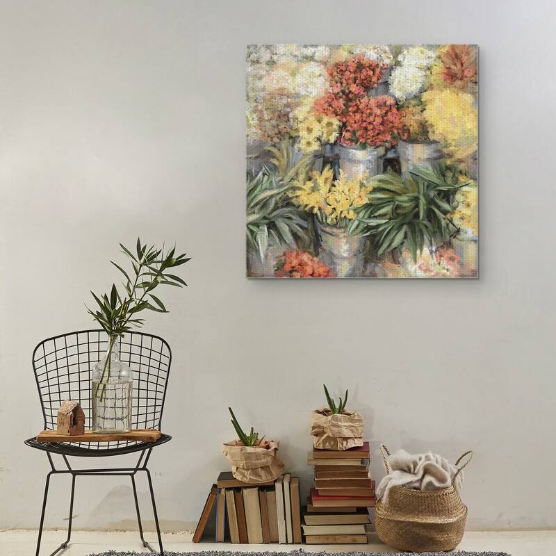 Spring Market by Studio Arts Canvas Art Print