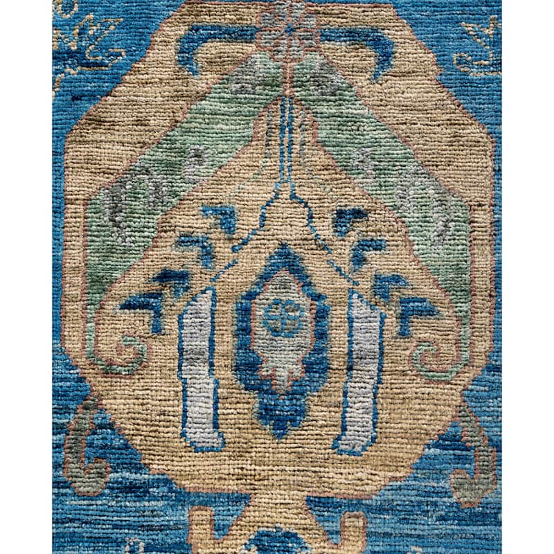 Serapi One-of-a-Kind Hand-Knotted Area Rug - Gray - 8' 10" x 11' 10"