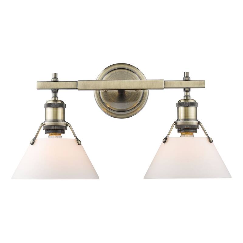 Golden Lighting Orwell 2 Light 18-1/4" Wide Bathroom Vanity Light in