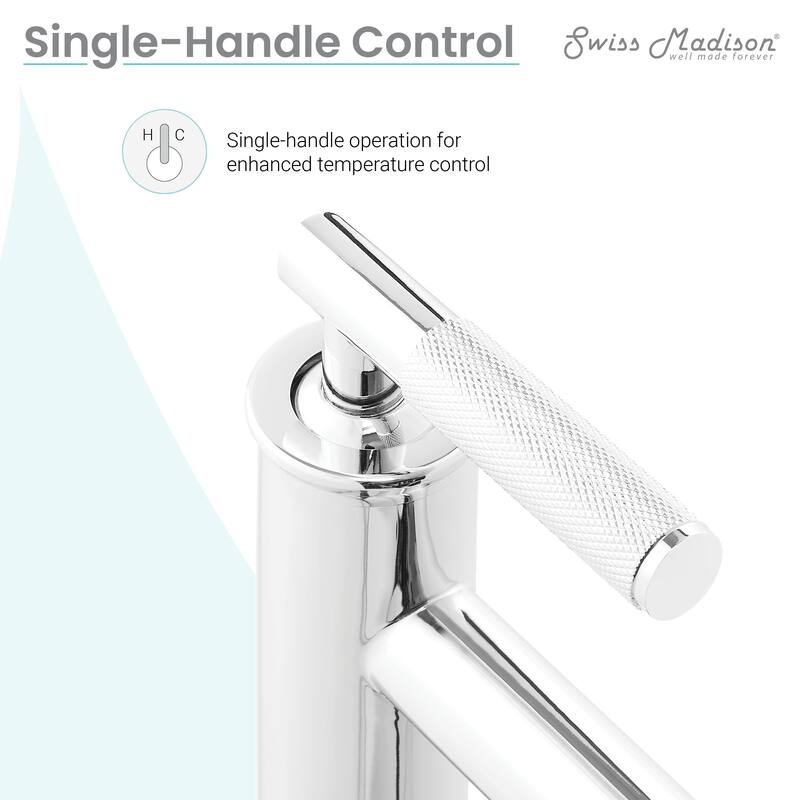 Avallon Single Hole, Single-Handle Sleek, High Arc Bathroom Faucet