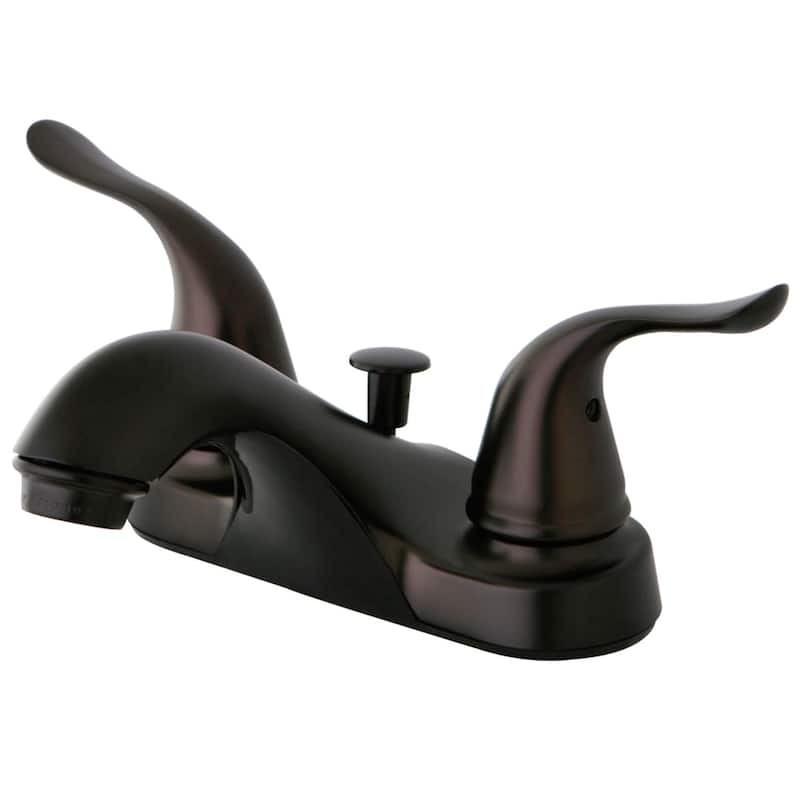 Kingston Brass Yosemite 1.2 GPM Centerset Bathroom Faucet with Pop-Up - Oil Rubbed Bronze