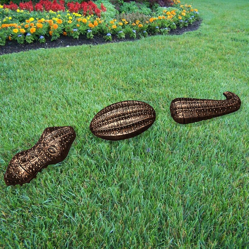 Cast Aluminum Imitation Garden Gator