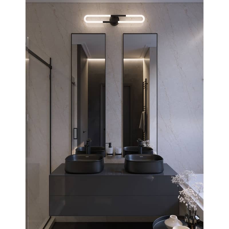 AFX ADEV2404LAJUD Adel 2 Light 24" Wide LED Bath Bar