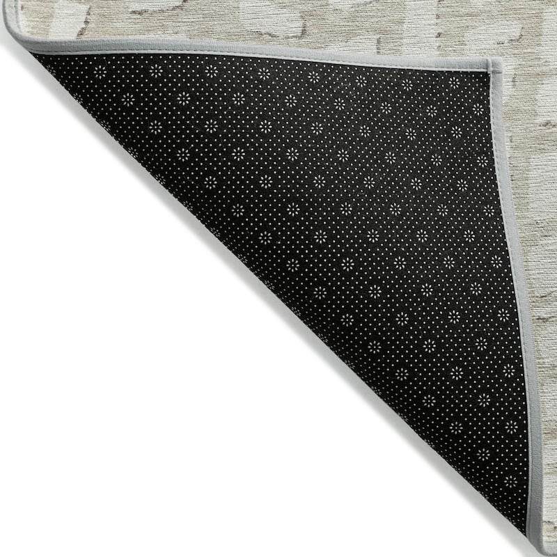 Machine Washable Indoor/ Outdoor Chantille Modern Abstract Rug