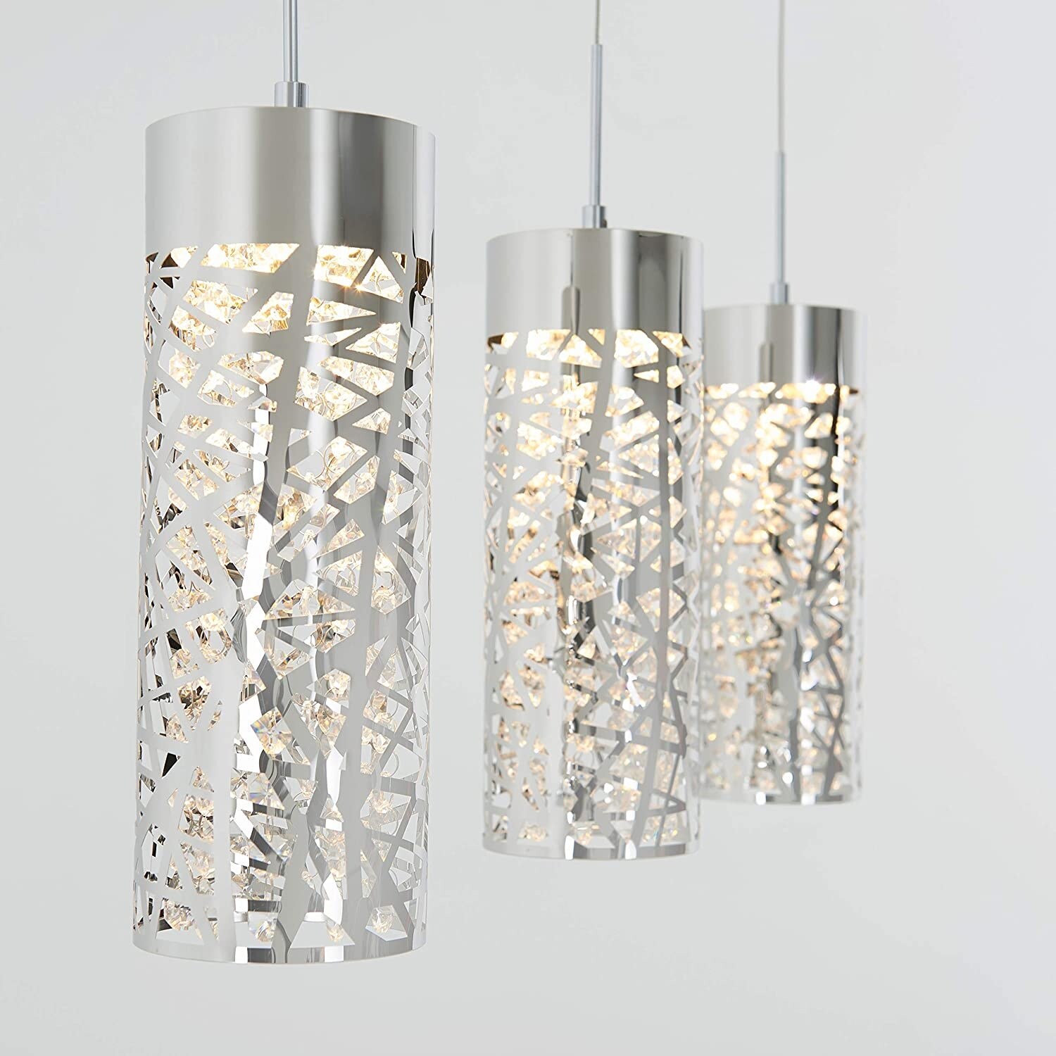 Artika crystal nest pendant led light fixture on sale