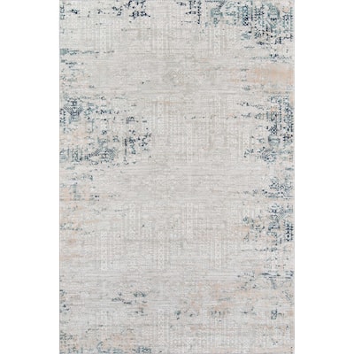 ECARPETGALLERY Machine Woven Amber Transitional Area Rug