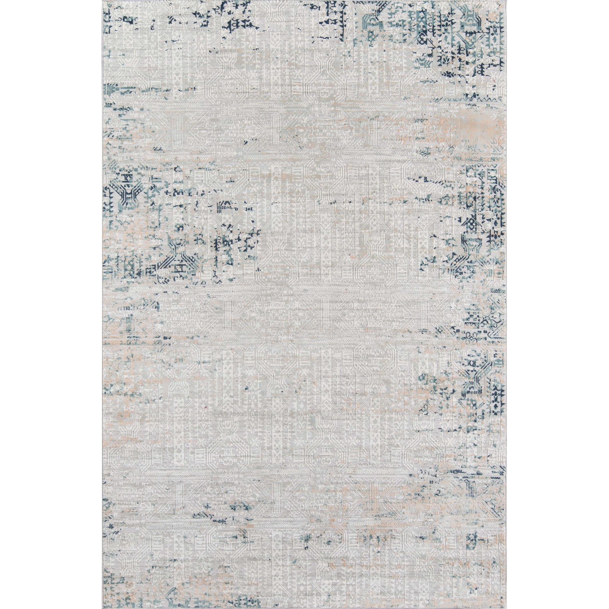 ECARPETGALLERY Machine Woven Amber Transitional Area Rug