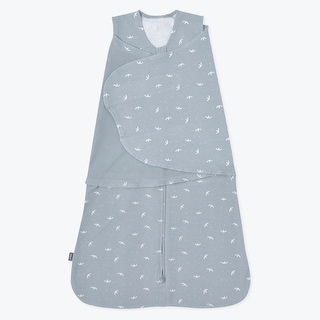 HALO SleepSack swaddle, 100% cotton, Blue Birds NB, 0-3M - newborn