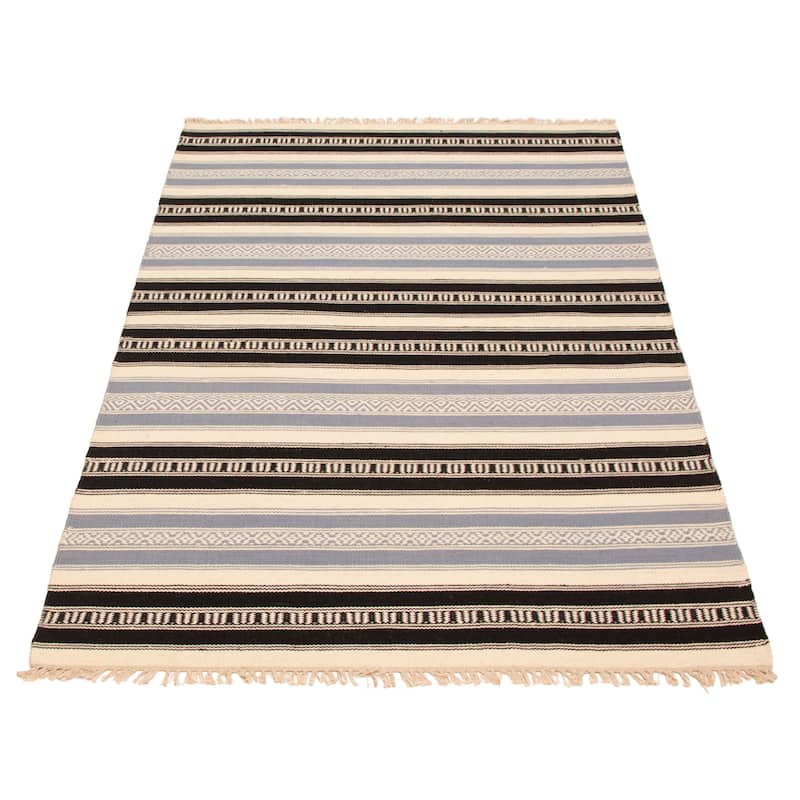 Nevada Cream Kilim 5'0" x 7'11" - 5'0 x 7'11