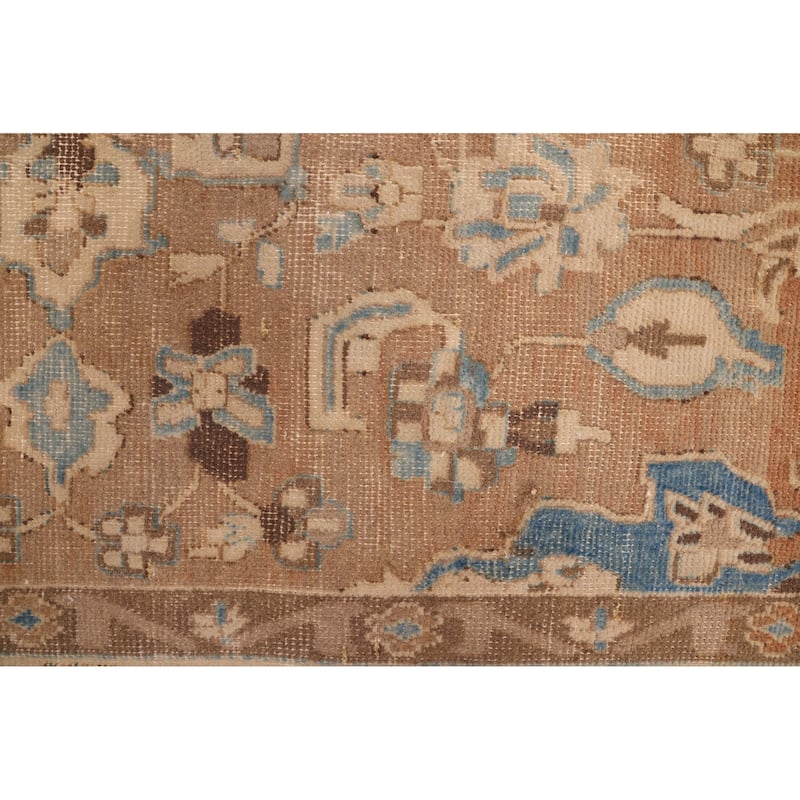 ECARPETGALLERY Hand-knotted Antalya Vintage Brown Wool Rug - 4'8 x 6'3