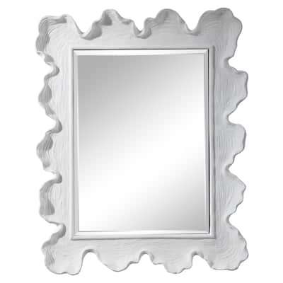 Beveled Framed Wall Mirror - 34.25"