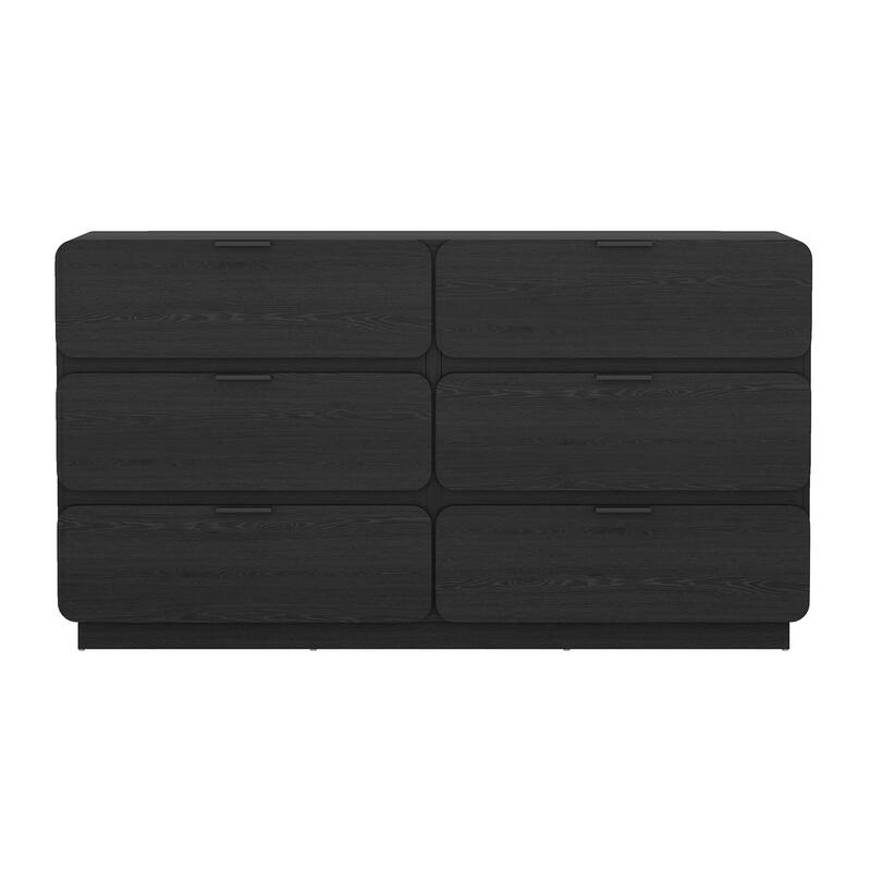 Manhattan Comfort Chrystie 60 Inch 6 Drawer Dresser