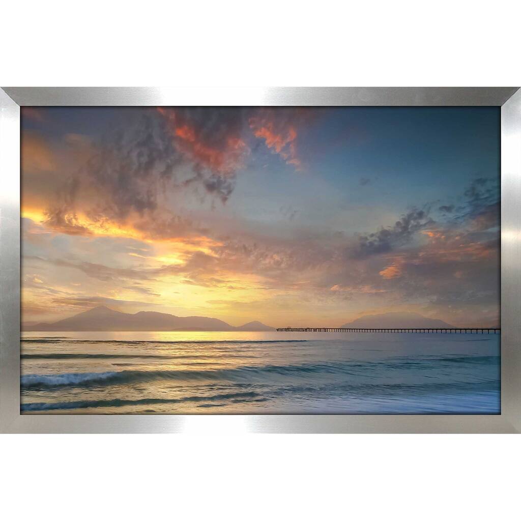 "Share the Sunset" by Mike Calascibetta Print on Acrylic