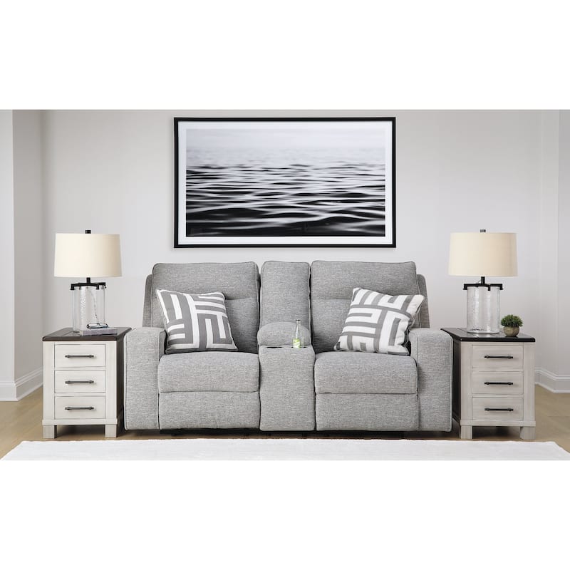 Signature Design by Ashley Biscoe Gray 2-Piece Upholstery Package - 88" W x 43" D x 42" H