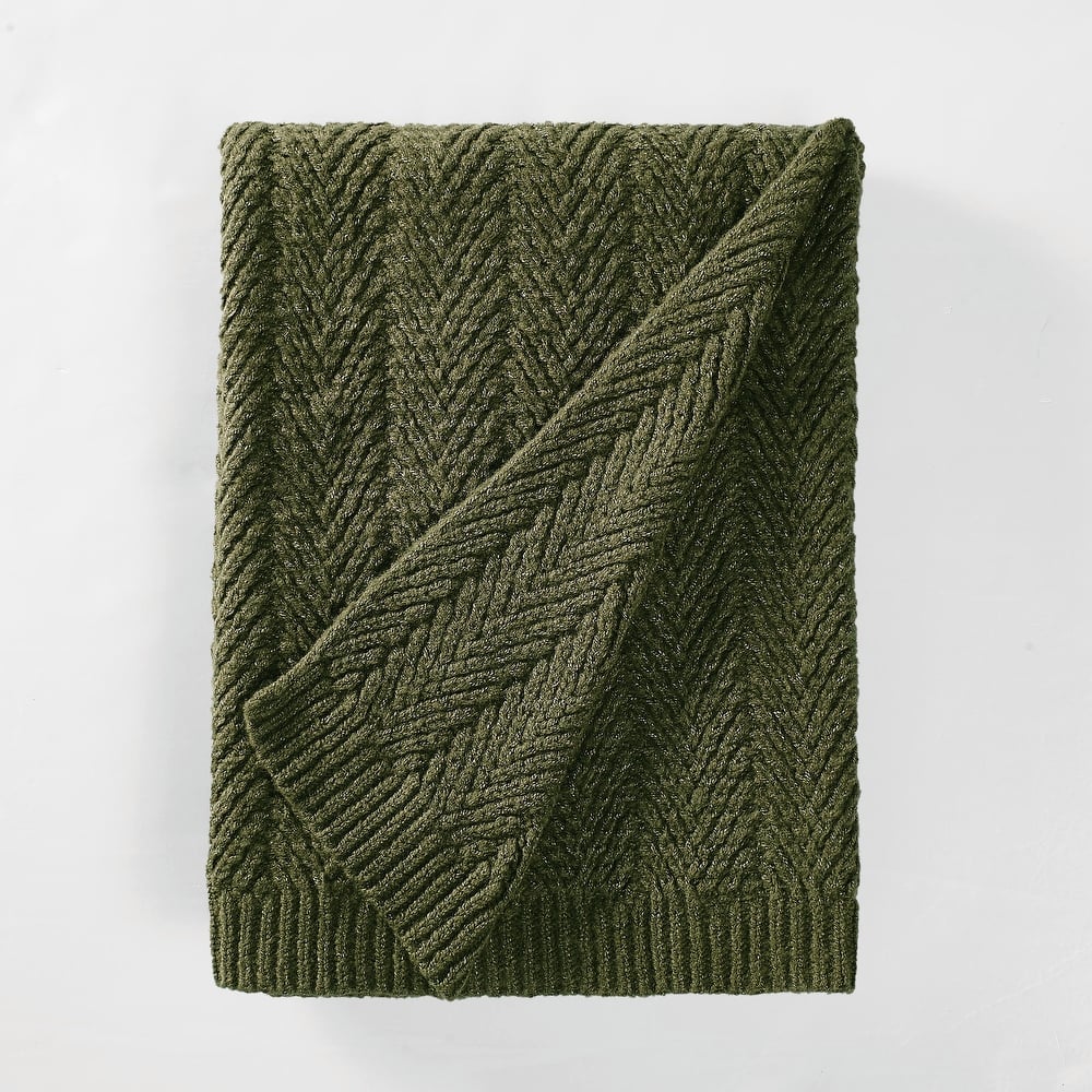 Frye Chevron Textured 50x70 Throw