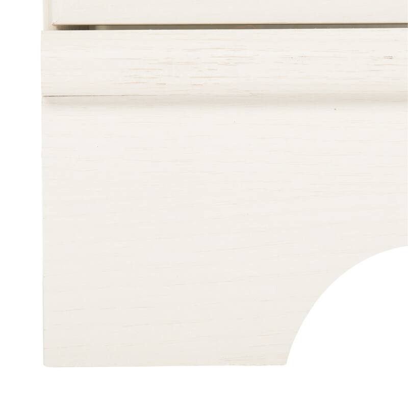 SAFAVIEH Home Trudy 1 Drawer 5-Shelf Media Stand - 15"W x 55"D x 24"H