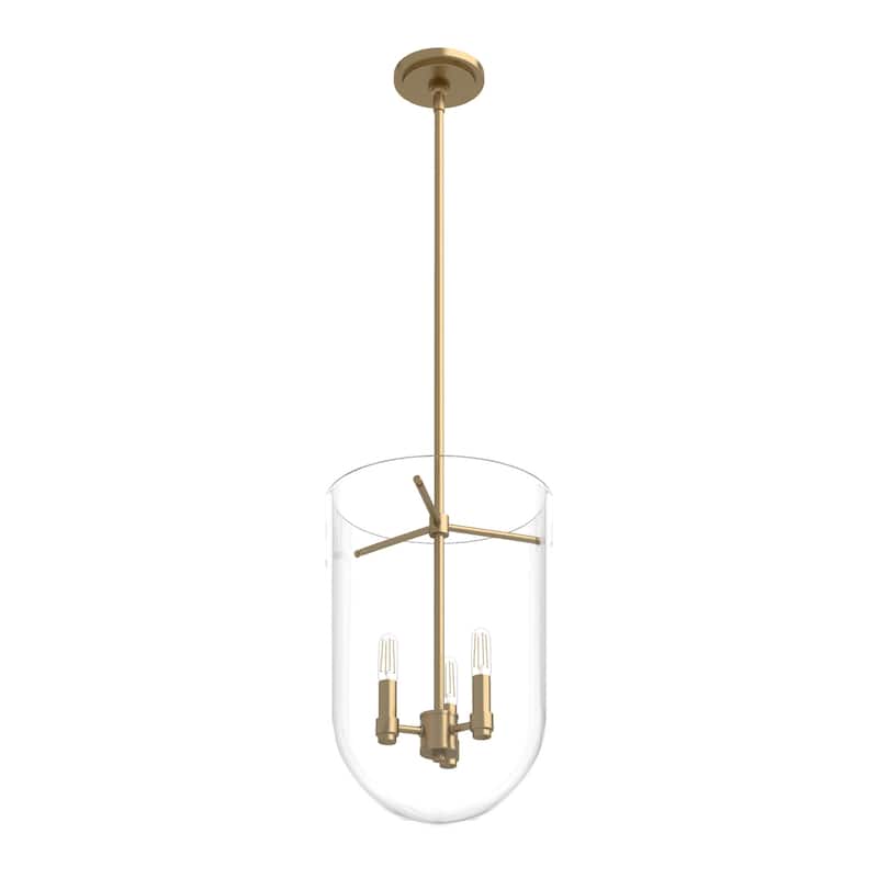 Hunter Sacha 3-Light Pendant - Entry, Dining Room, Kitchen Island - Transitional, Contemporary