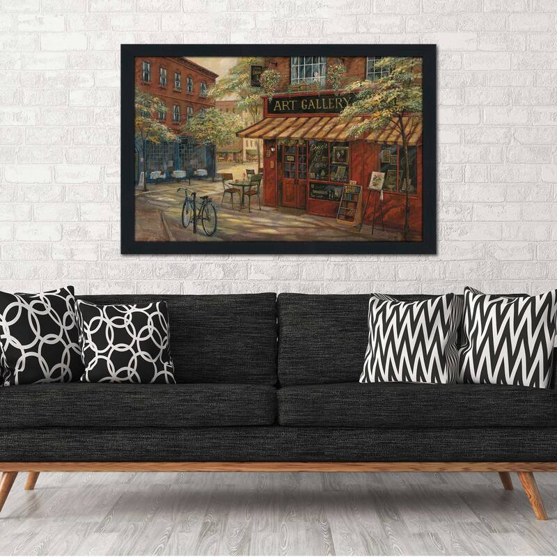 "Dougs Art Gallery" by Ruane Manning Print on Acrylic.