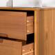 Middlebrook Mid-Century Solid Wood 2-Drawer Nightstand