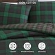 preview thumbnail 6 of 6, Eddie Bauer Woodland Tartan Green Cotton Duvet Cover Set