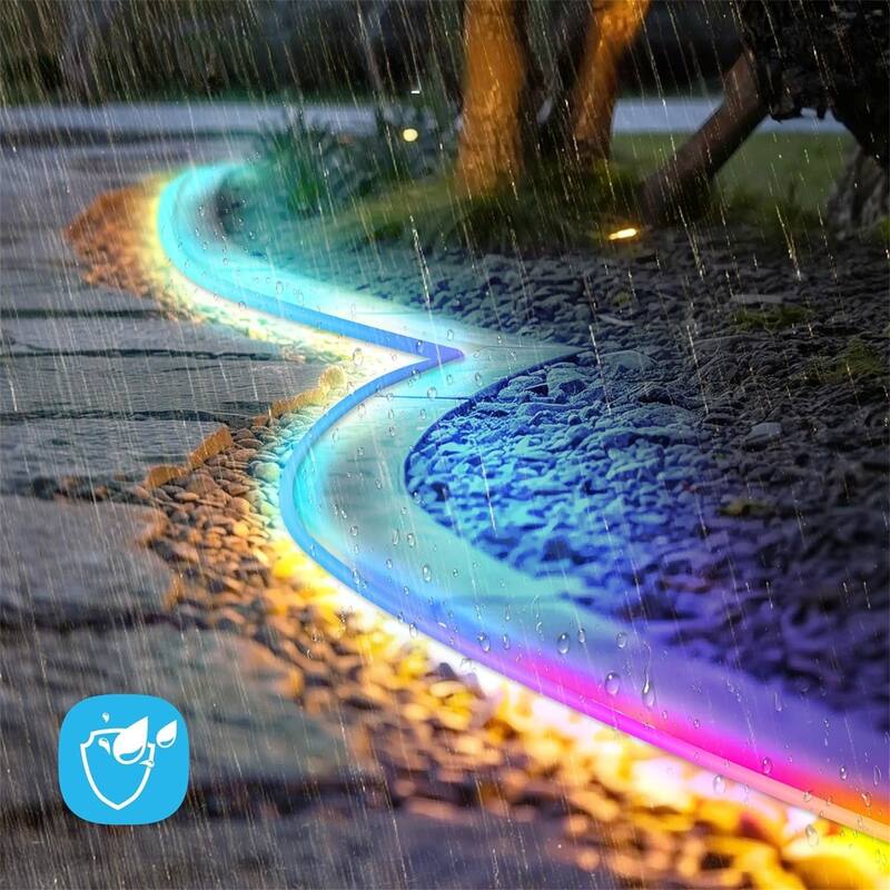 32.8Ft RGB Neon LED Strip Lights with App Control, Music Sync
