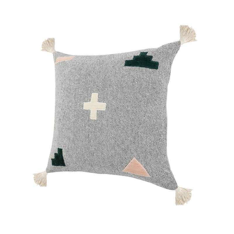 Sevita Sophisticated Blush Swiss Zeal Throw Pillow