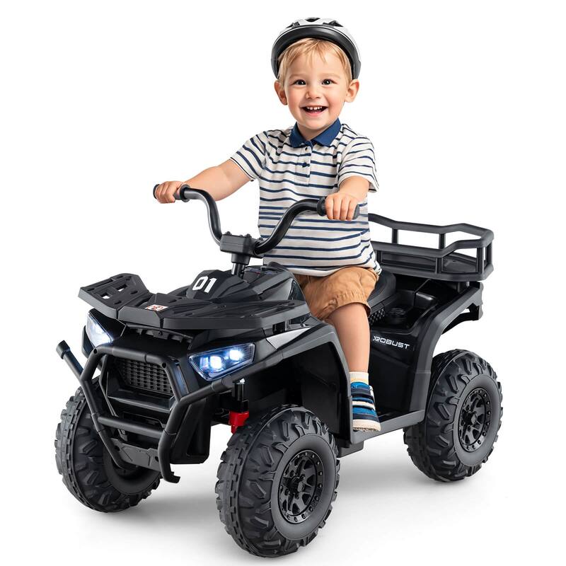 Costway 24V Kids Ride on Electric ATV Car Toy with Spring Suspension & - See Details