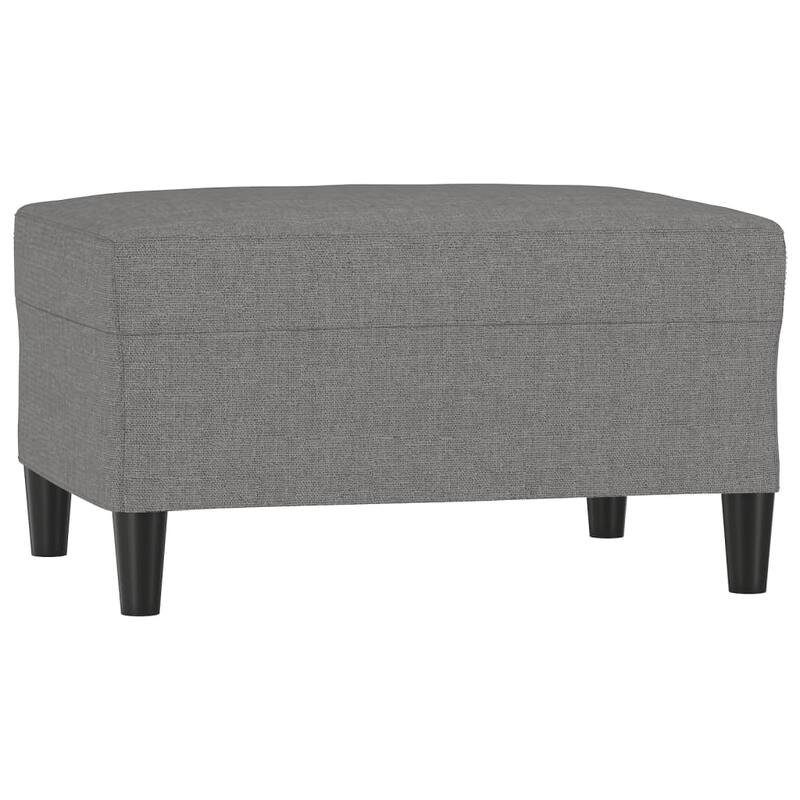 vidaXL Footstool Modern Footstool Ottoman Footrest for Living Room Fabric