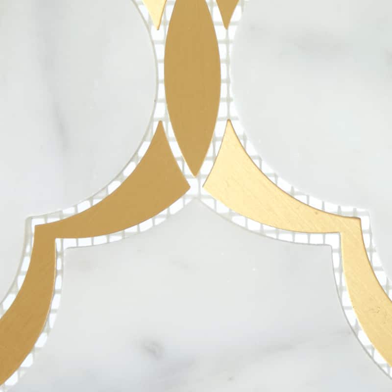Daltile Lavaliere Natural Stone Kapali Mosaic (10 Pc per Carton) (8.40 Sqft per Carton)