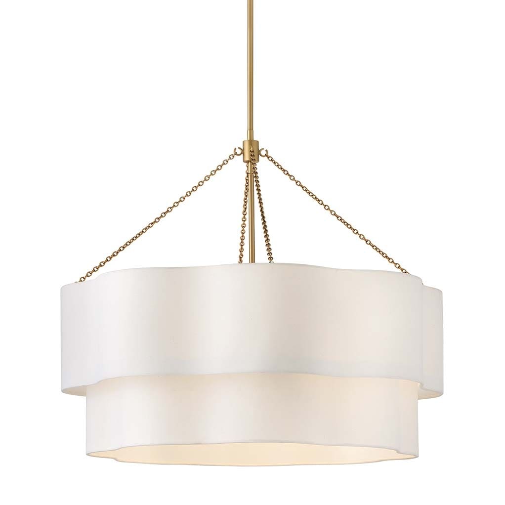 Hinkley Lighting 47735 Gwen 8 Light 32" Wide Waterfall Chandelier