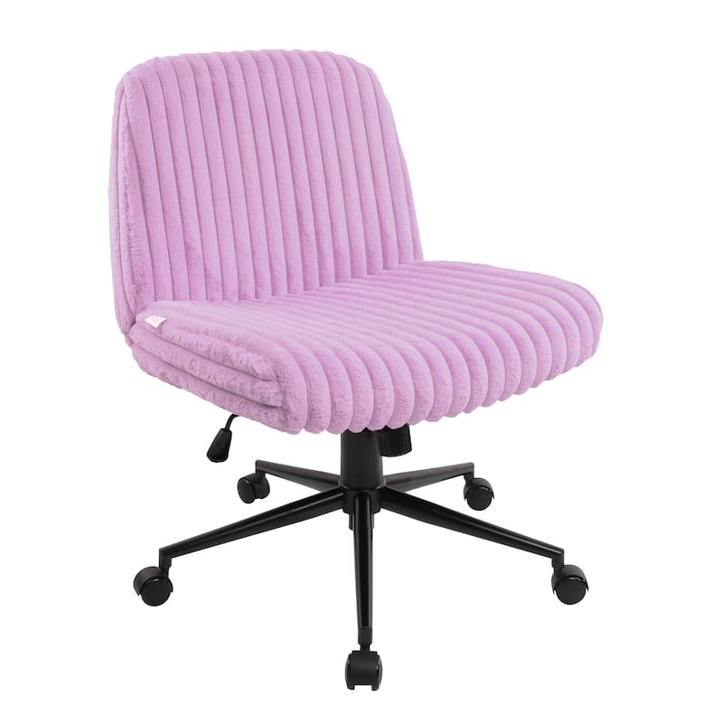 Modern Designs Plush Swivel Chair for Criss-Cross Seating