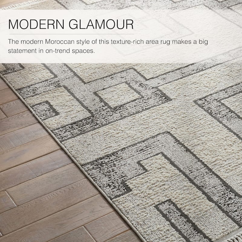 Bungalow Geometric Area Rug