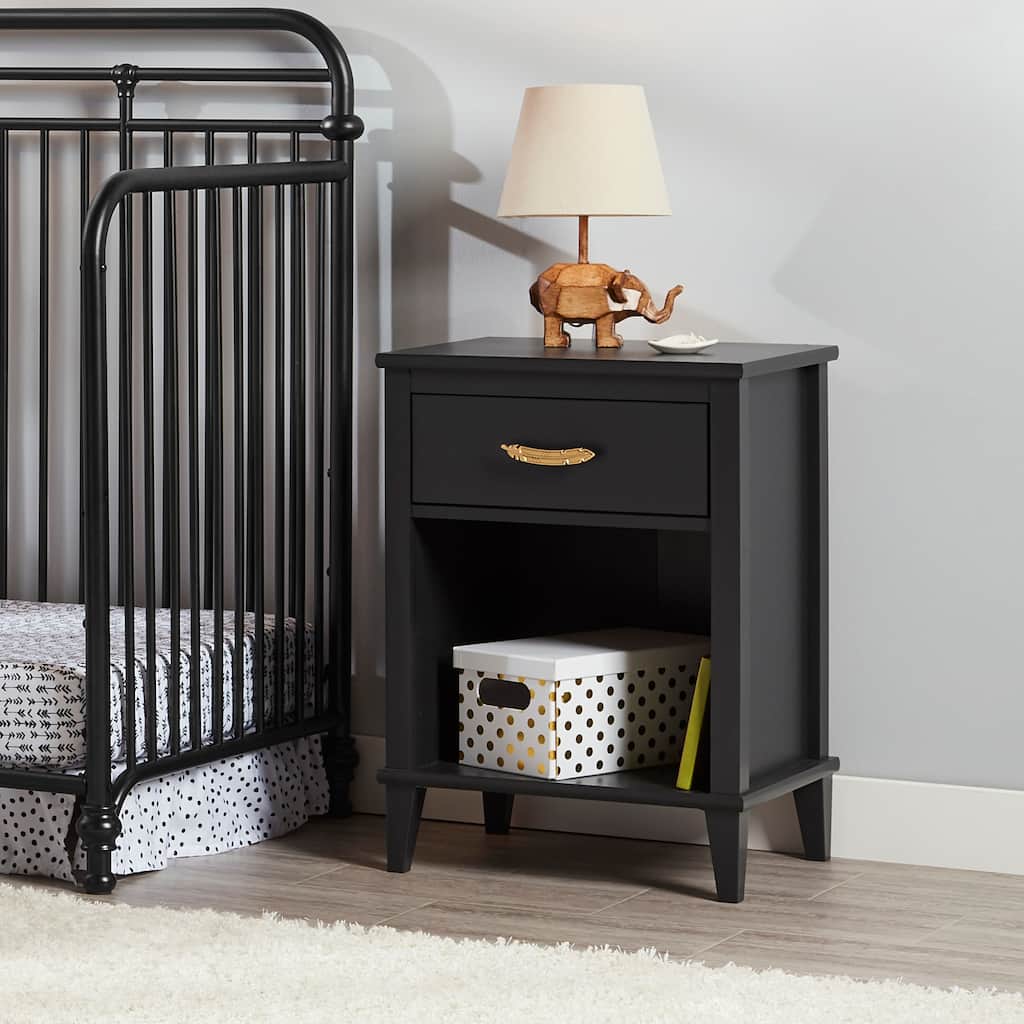 Little Seeds Monarch Hill Black Hawken Nightstand
