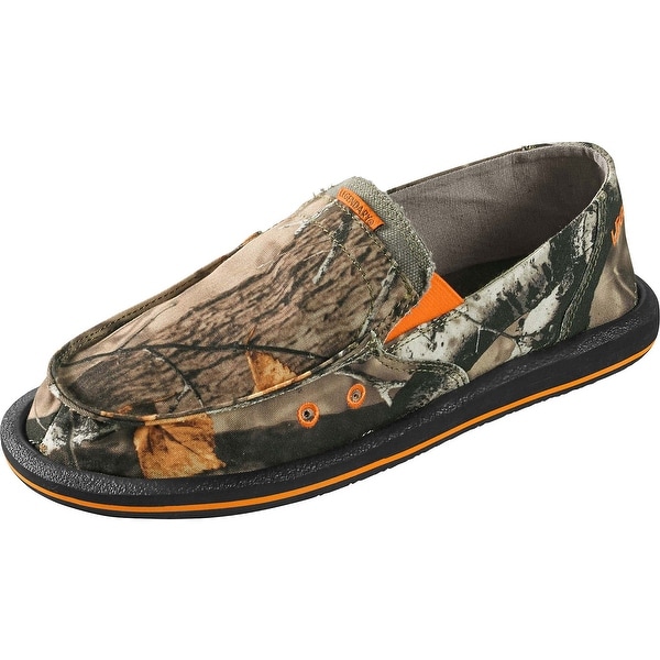 mens camo slip on shoes